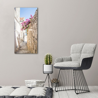 Verticale foto op glas Korčula, Kroatië