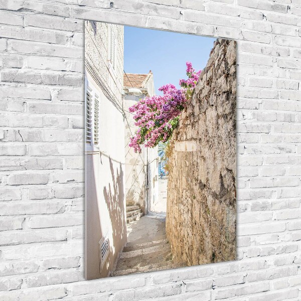 Verticale foto op glas Korčula, Kroatië