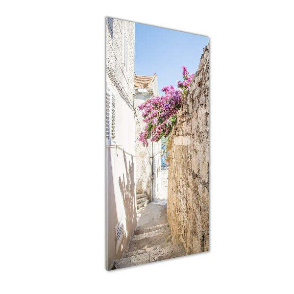 Verticale foto op glas Korčula, Kroatië