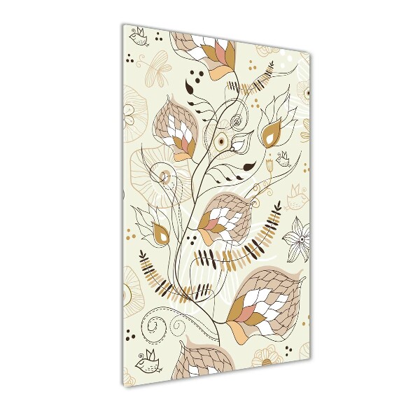 Foto obraz szkło hartowane pionowy Ornamenty