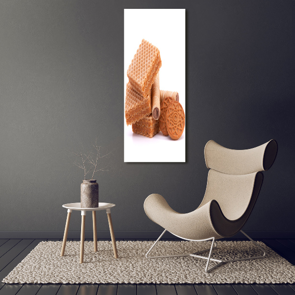 Verticale glasfoto Cookies
