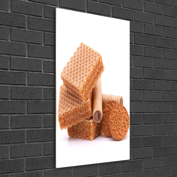 Verticale glasfoto Cookies