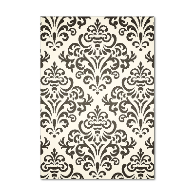 Verticale glasfoto Ornamenten achtergrond