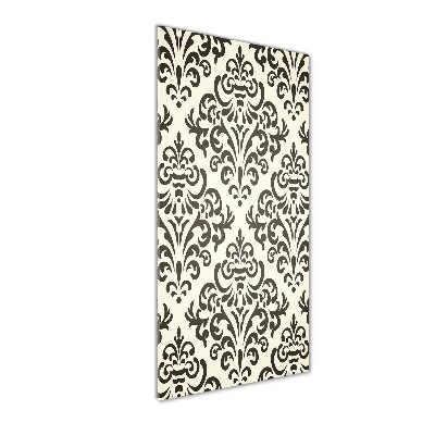 Verticale glasfoto Ornamenten achtergrond