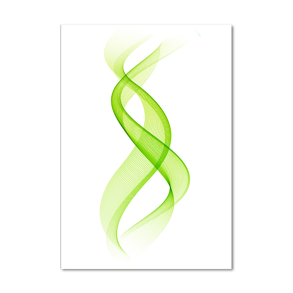 Foto-obraz szkło hartowane pionowy Kolorowe fale