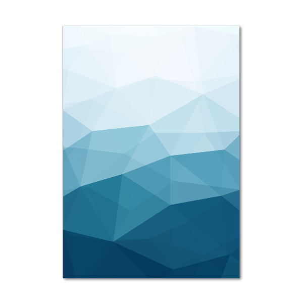 Verticale glasfoto Abstracte achtergrond