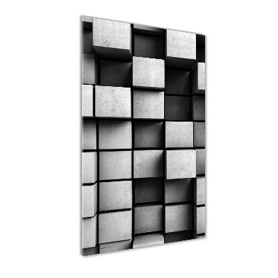 Verticale glasfoto Abstractie