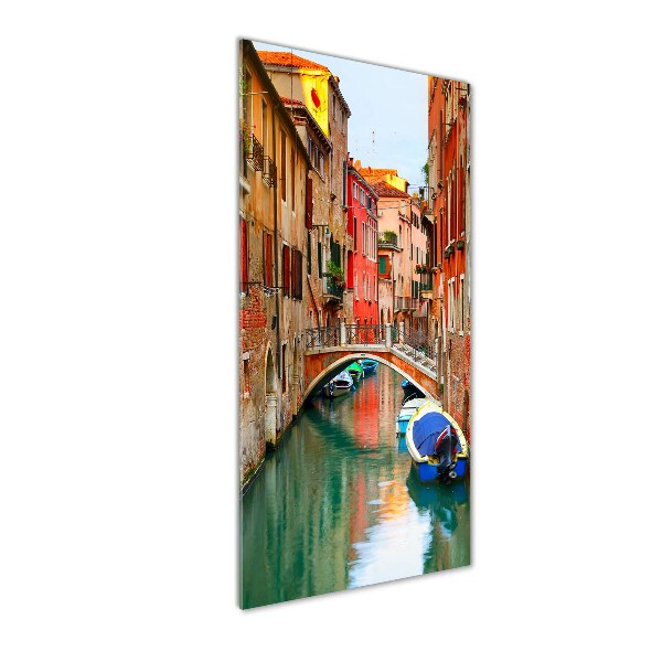 Verticaal glasschilderij Venetië, Italië