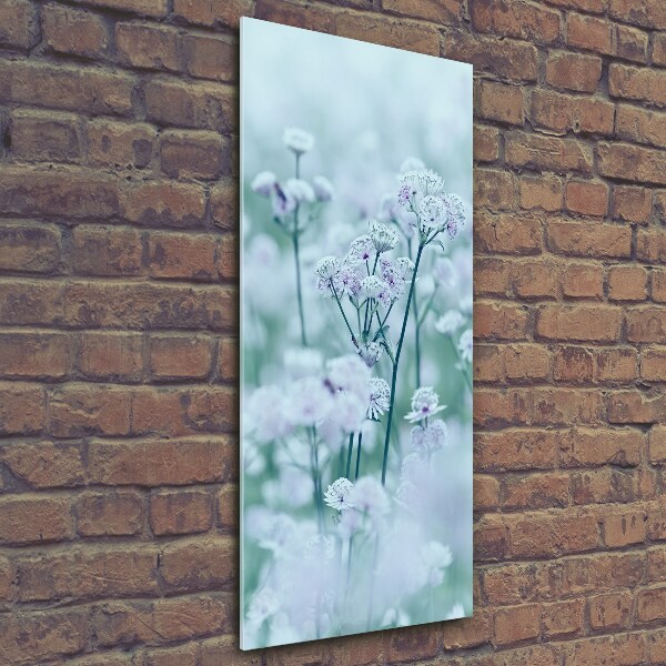 Verticaal glasschilderij Jukmeisje