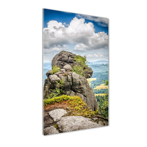 Foto obraz na szkle pionowy Szczeliniec Wielki