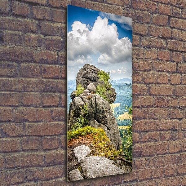 Foto obraz na szkle pionowy Szczeliniec Wielki