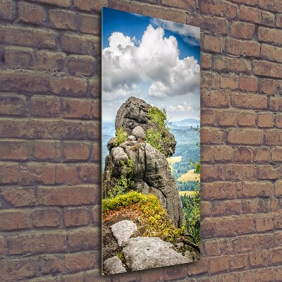 Foto obraz na szkle pionowy Szczeliniec Wielki