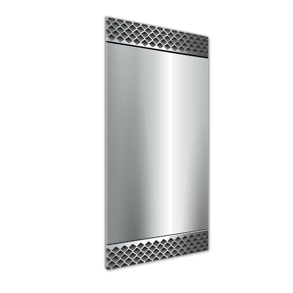 Verticale foto op glas Metalen achtergrond