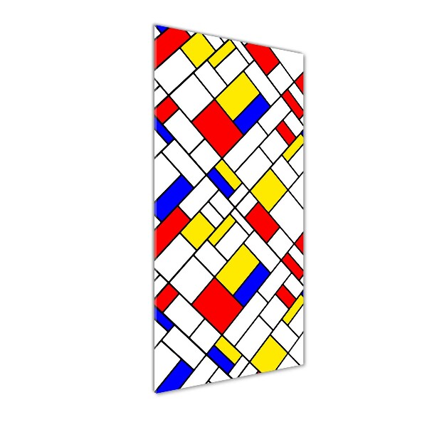 Verticale foto op glas Abstractie