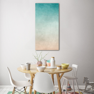 Verticaal glasschilderij Rook