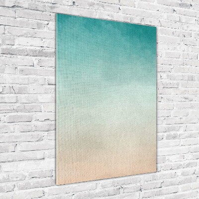 Verticaal glasschilderij Rook