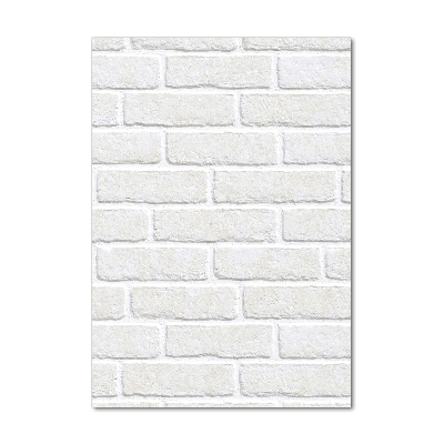 Verticale foto op glas Bakstenen muur