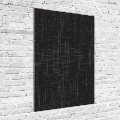 Verticale foto op glas Linnenstructuur