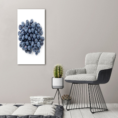 Verticaal glasschilderij Bessen