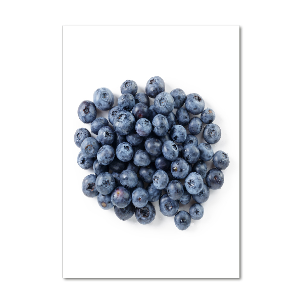 Verticaal glasschilderij Bessen