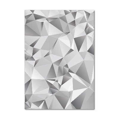 Verticale foto op glas 3D-abstractie