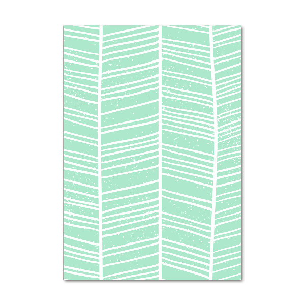 Foto obraz szkło hartowane pionowy Jodełka wzór