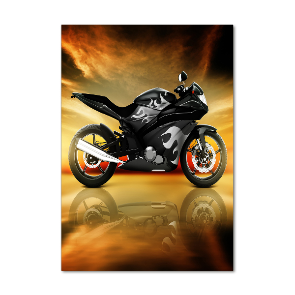 Foto-obraz szkło hartowane pionowy Motocykl