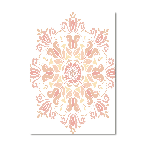 Foto obraz na szkle pionowy Orientalny wzór