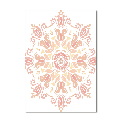 Verticale foto op glas Oosters patroon