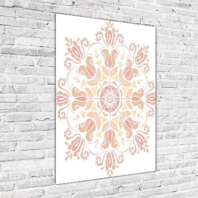 Foto obraz na szkle pionowy Orientalny wzór