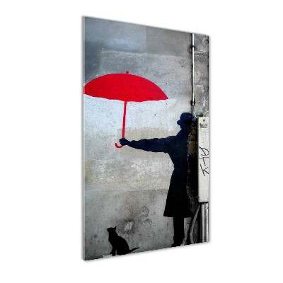 Fotoobraz szklany na ścianę do salonu pionowy Mural