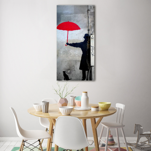 Fotoobraz szklany na ścianę do salonu pionowy Mural