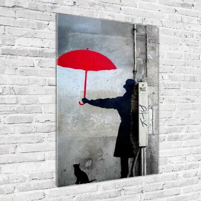 Fotoobraz szklany na ścianę do salonu pionowy Mural