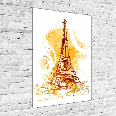 Foto obraz szkło hartowane pionowy Lato w Paryżu