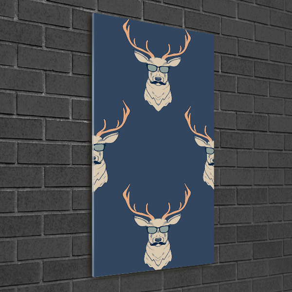 Foto obraz na szkle pionowy Hipsterskie jelenie