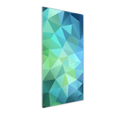 Verticale foto op glas Abstracte achtergrond