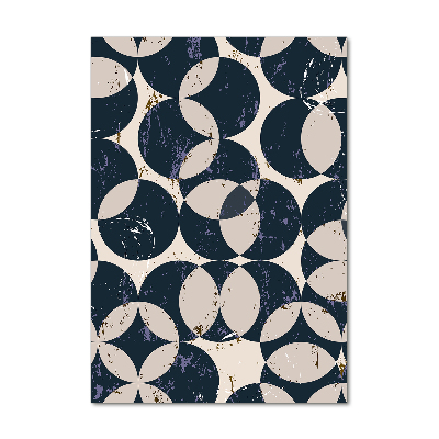 Foto obraz szklany pionowy Geometryczne tło