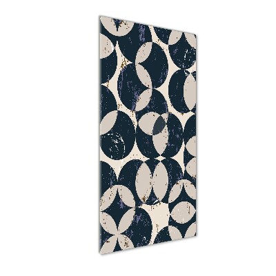 Foto obraz szklany pionowy Geometryczne tło