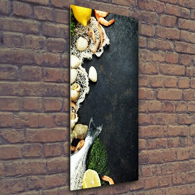 Verticale glasfoto Zeevruchten