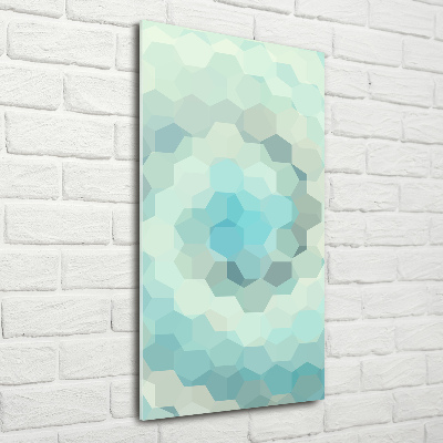 Verticale glasfoto Abstracte achtergrond