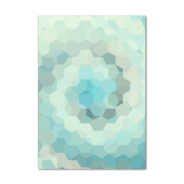 Verticale glasfoto Abstracte achtergrond