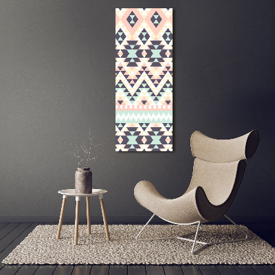 Foto obraz szkło hartowane pionowy Etniczne tło