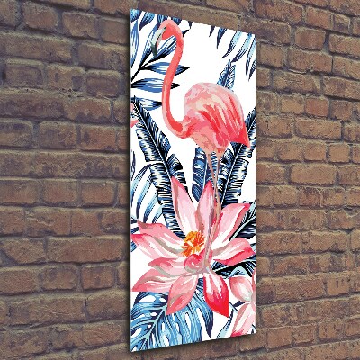 Verticale foto op glas Hawaiiaanse bloemen