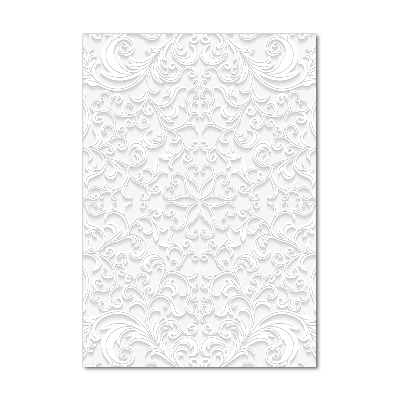 Verticale glasfoto Ornamenten