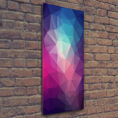 Verticale foto op glas Abstracte achtergrond