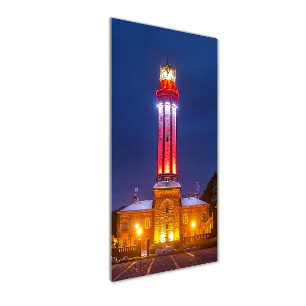 Verticale foto op glas Niechorze Polen