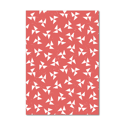 Verticaal glasschilderij Geometrische achtergrond