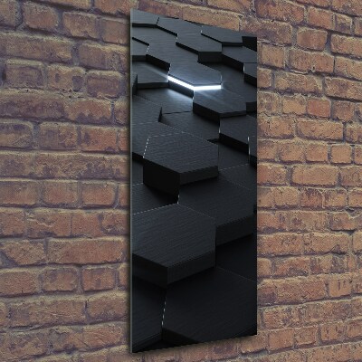 Verticale foto op glas Abstractie