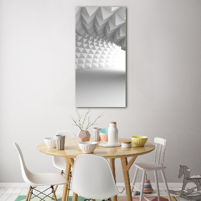 Verticale glasfoto Abstracte tunnel