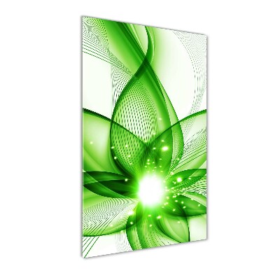 Verticaal glasschilderij Abstractie